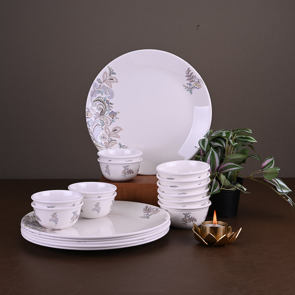 18pc Dinner Set Flourish Servewell Dinnerware