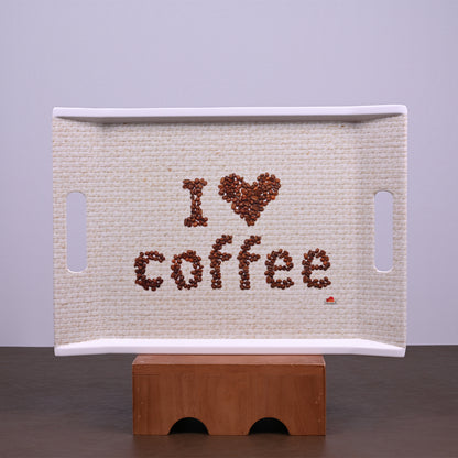 3pc Trays Set: I Love Coffee