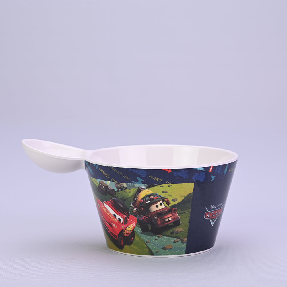 2pc Fries Bowl and Glass: Cars