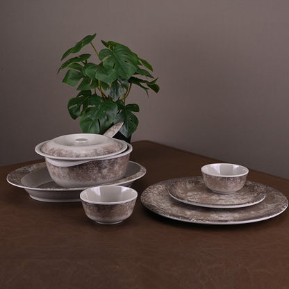 31pc Dinner Set: Canvas