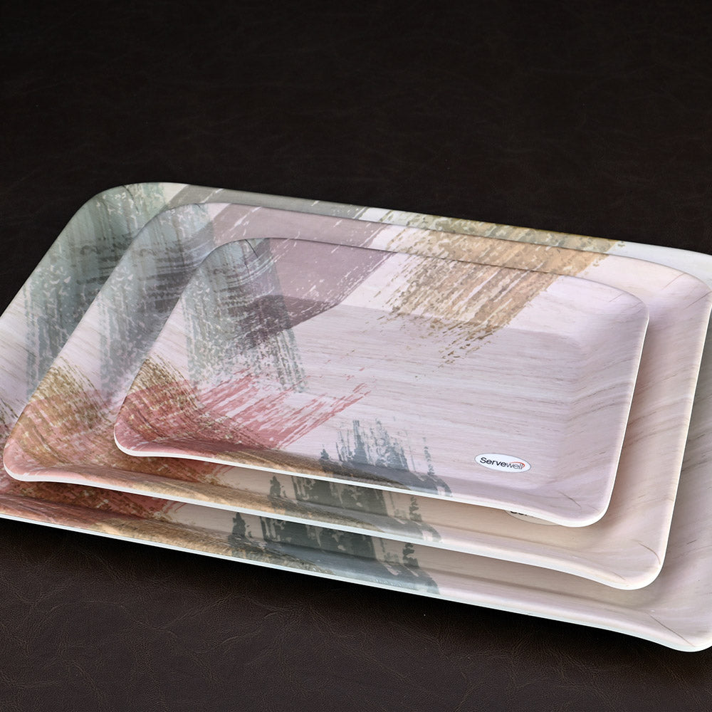 3pc Trays Set: Isa